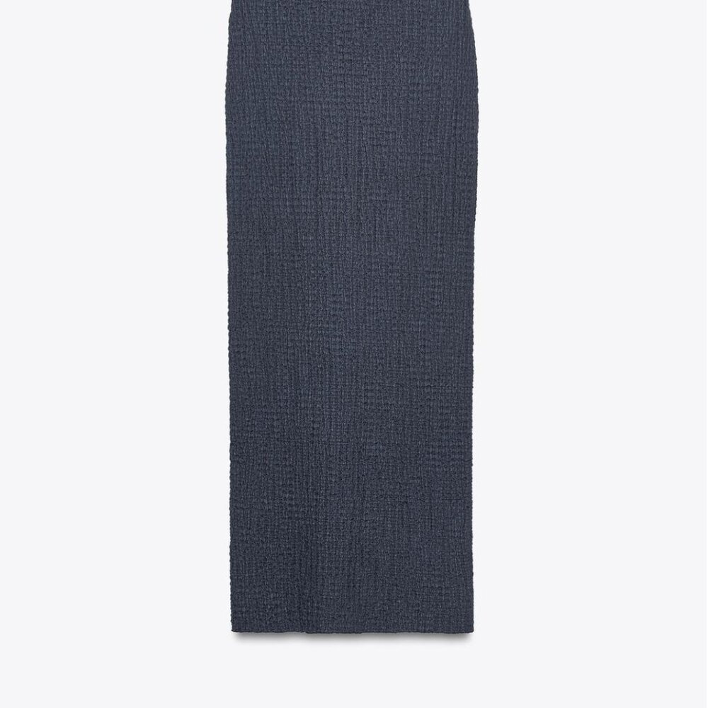 Zara Textured Midi Skirt - Picture 6 of 7